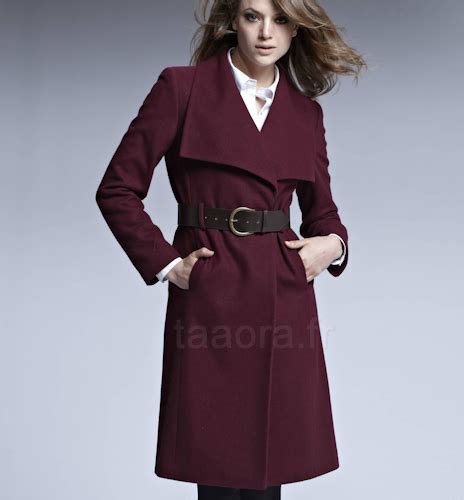 manteau versace bordeaux|Collection vestes et manteaux .